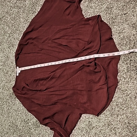 STUNNING BALLOON SLEEVE KNOT FRONT LONG SLEEVE BLOUSE - Picture 7 of 10